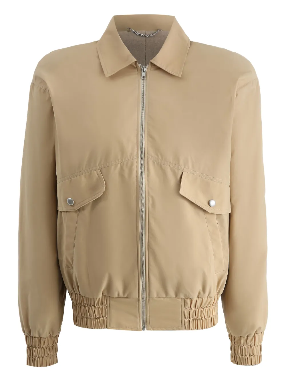Magda Butrym zip-front pocket jacket | Neutrals | Image 1
