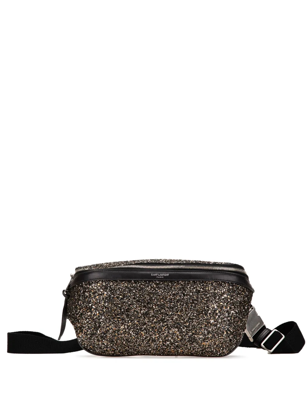 2018 Metallic Lambskin Glitter belt bag