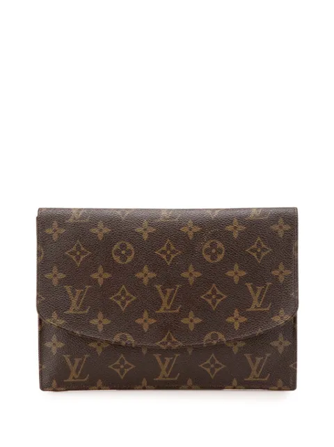 Louis Vuitton Pre-Owned شنطة كلاتش 'بوشيت رابات 23' بمونوغرام 1986
