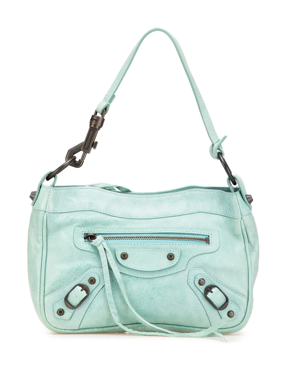 2010-2024 Lambskin Motocross Classic Hip Pochette shoulder bag