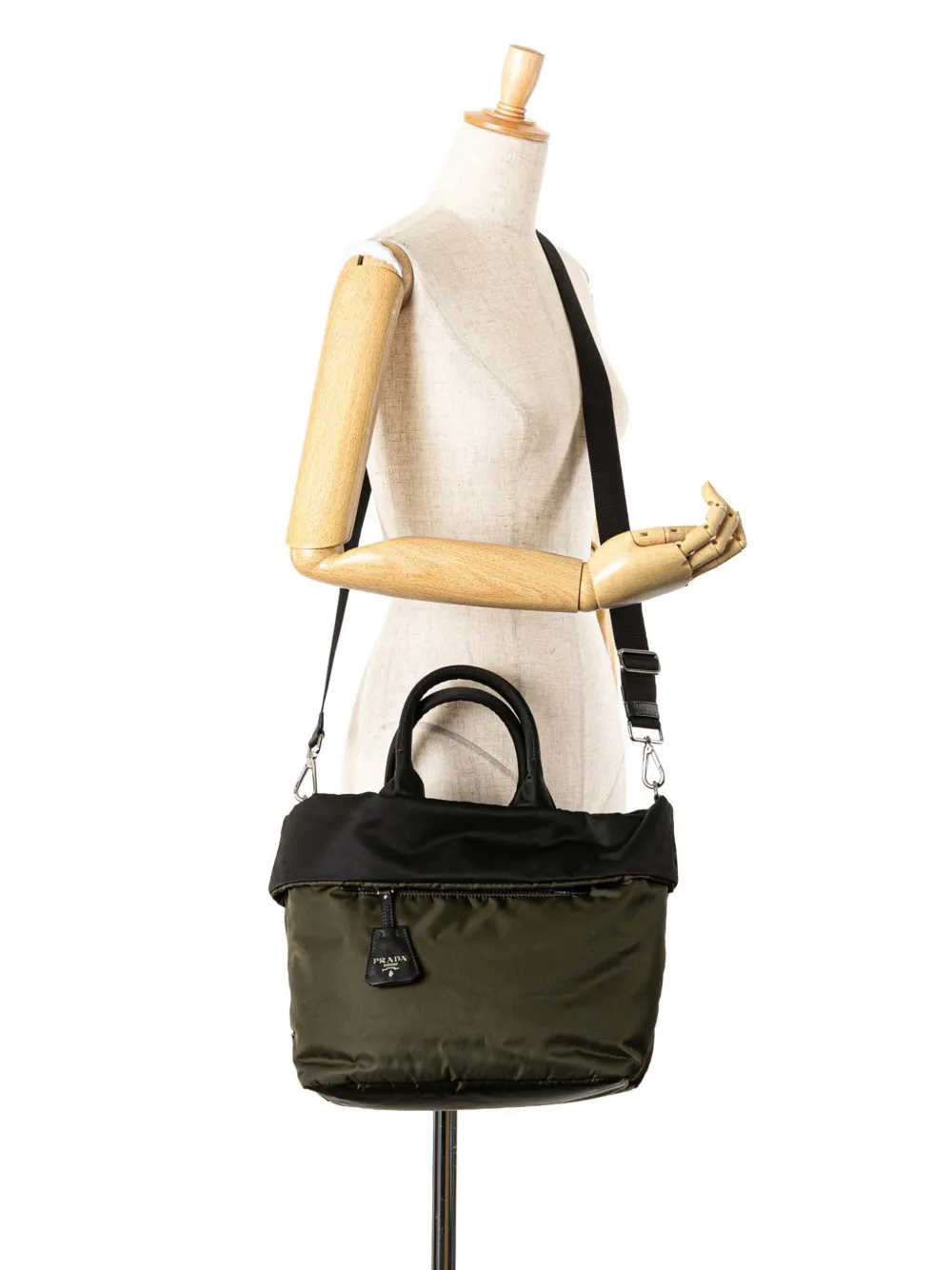 Prada Pre-Owned 2000-2025 Tessuto Reversible satchel | Pre-Owned | Image 2