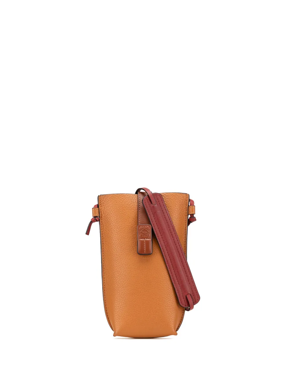 2019 Grained Calfskin Gate Pocket crossbody bag