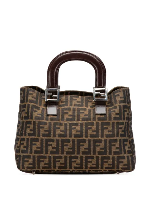 Fendi Pre-Owned 20th Century Small Zucca Canvas Twins tote bag
