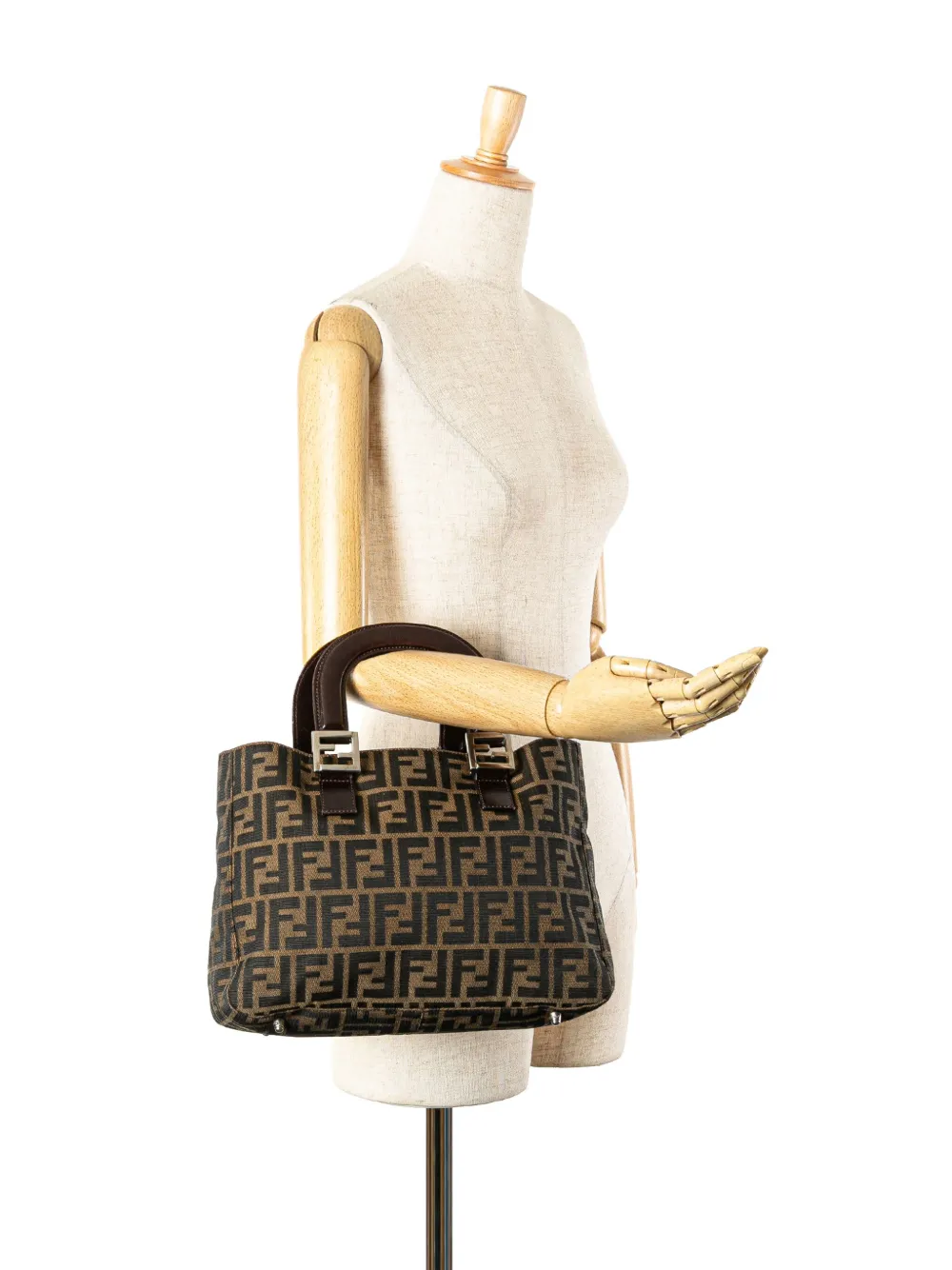 Fendi Pre-Owned 20th Century Small Zucca Canvas Twins tote bag | Pre-Owned | Image 2