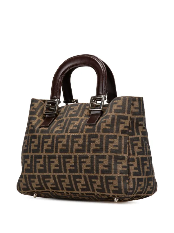 Fendi Pre-Owned 20th Century スモール ズッカ キャンバス ツインズ