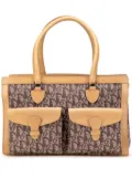 Christian Dior Pre-Owned 2002 Diorissimo Trotter Canvas Double Pocket tote bag - Brown