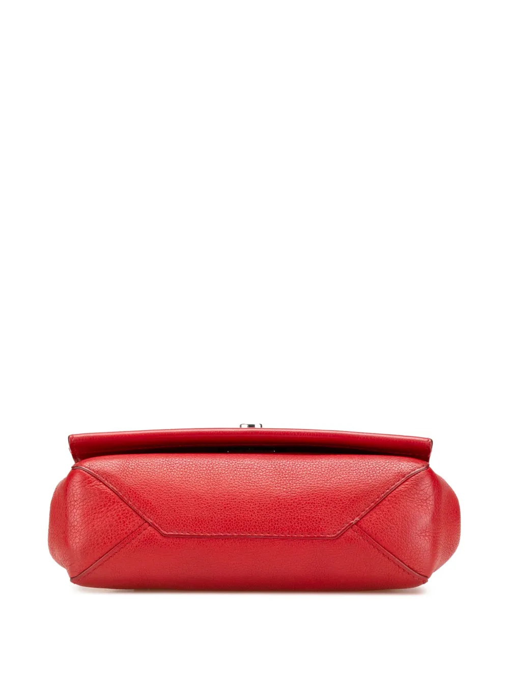 2015 Leather Lockme Ii Bb Satchel