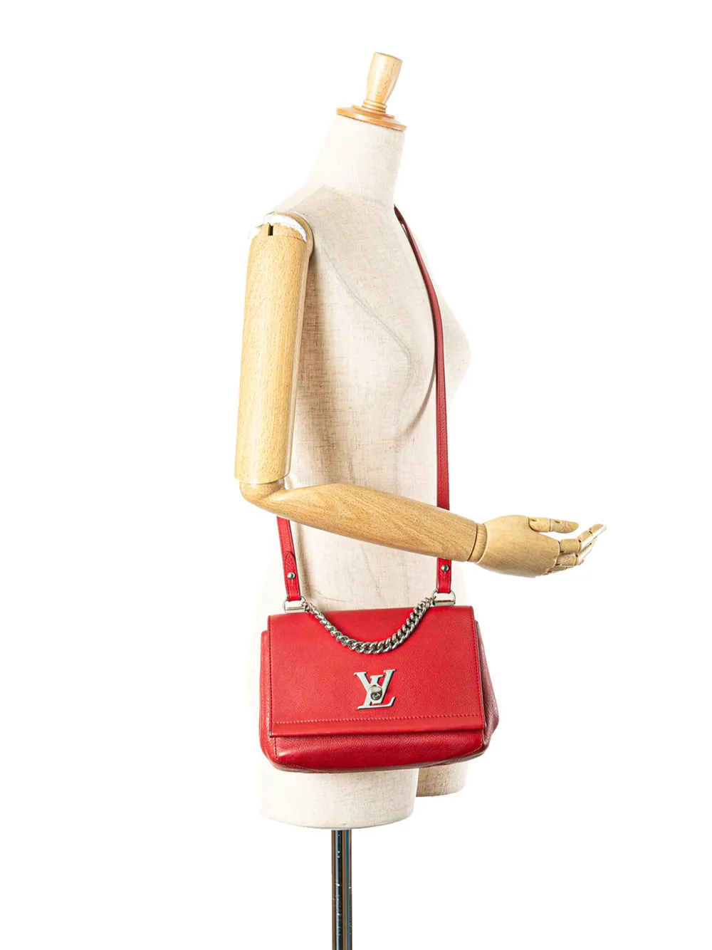 Louis Vuitton Pre-Owned 2015 Leather Lockme II BB satchel | Pre-Owned | Image 2