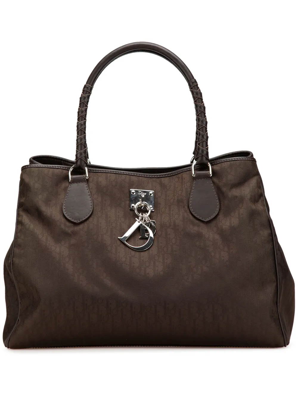 Christian Dior Pre-Owned 2007 Medium Diorissimo Trotter Nylon Lovely Christian Dior Pre-Owned 2007 Medium Diorissimo Trotter Nylon Lovely