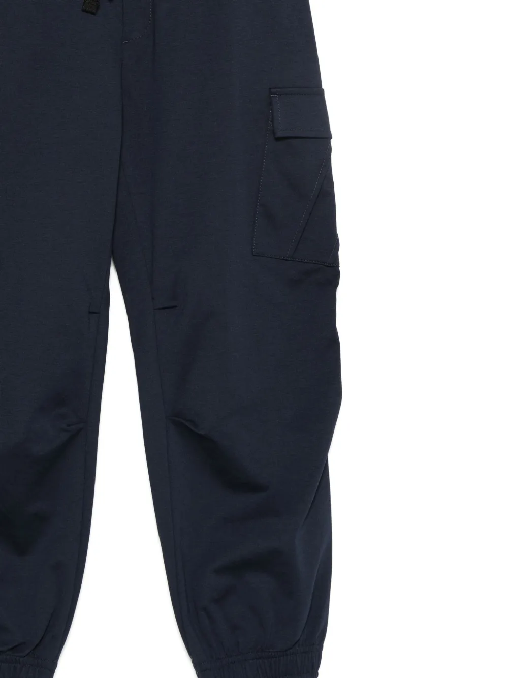 Dolce & Gabbana Kids pocket-cuffed trousers Blauw