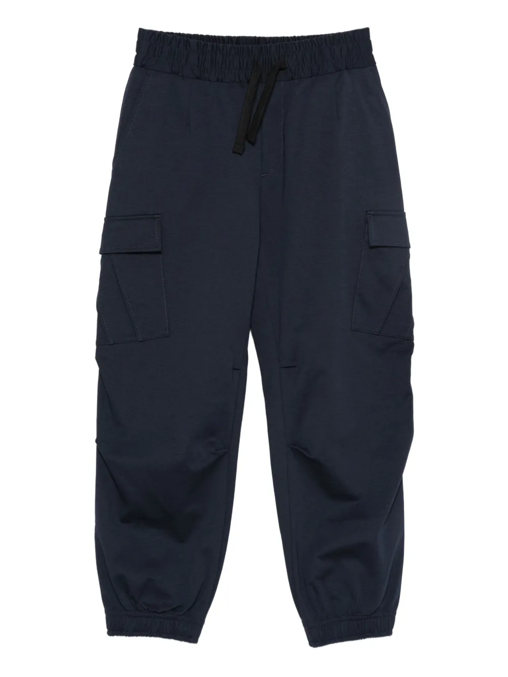 Dolce & Gabbana Kids pocket-cuffed trousers Blauw