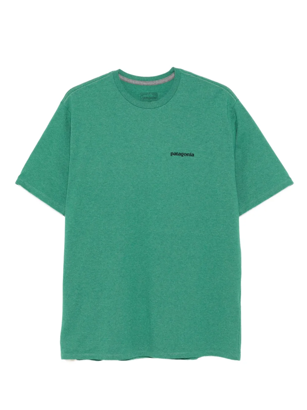 Patagonia P-6 Logo mountain-graphic T-shirt - グリーン Patagonia P-6 Logo mountain-graphic T-shirt - グリーン