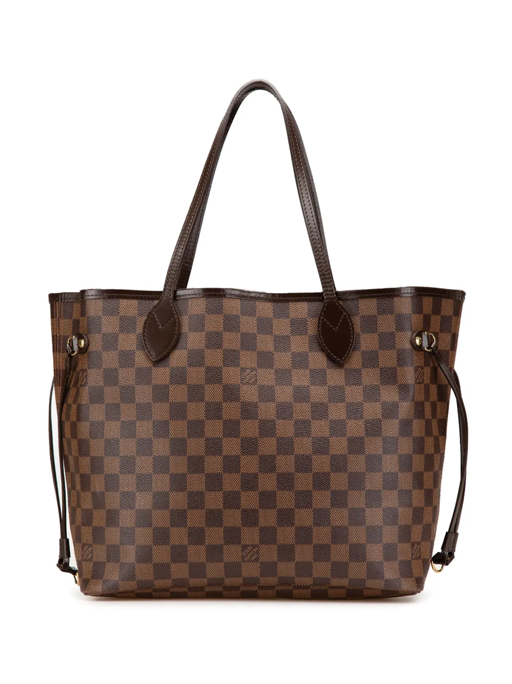 Louis Vuitton Pre-Owned 2011 Damier Ebene Neverfull MM tote bag | Brown | Image 1