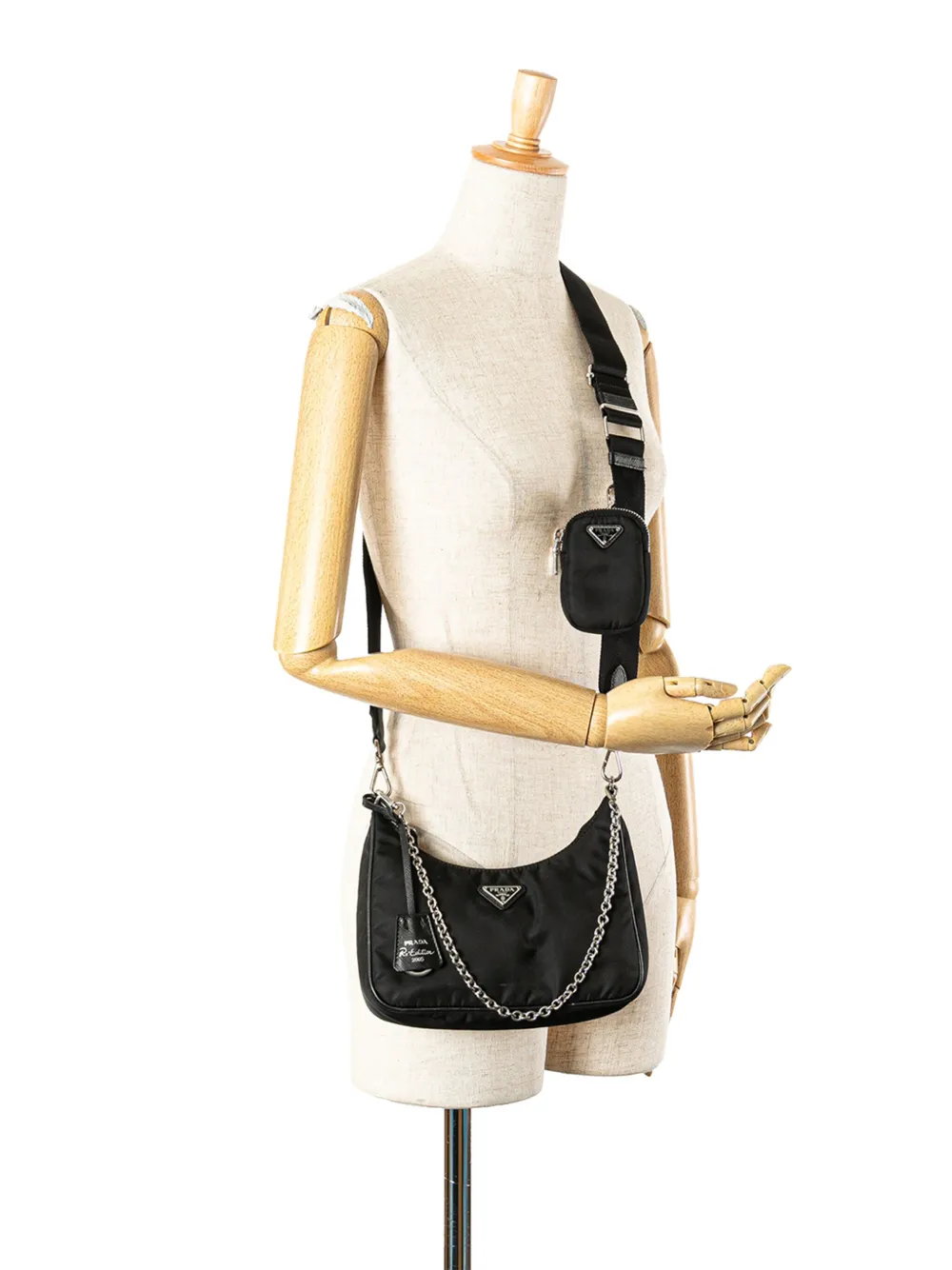 Prada Pre-Owned 2019-2025 Tessuto Re-Edition 2005 satchel | Pre-owned | Image 2