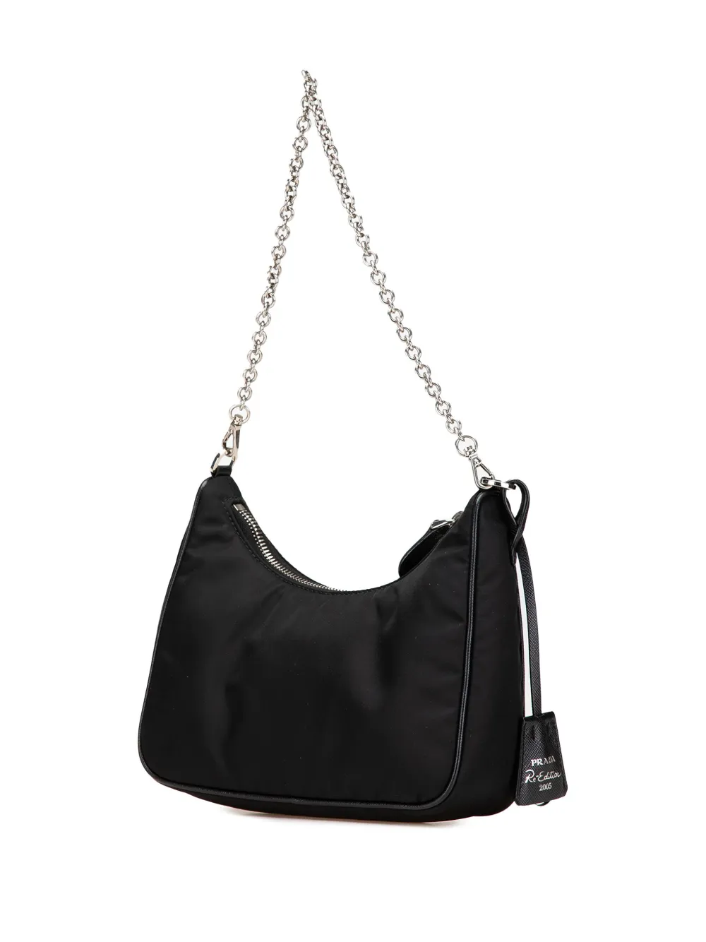 Pre-owned Prada 2019-2025 Tessuto Re-edition 2005 Satchel