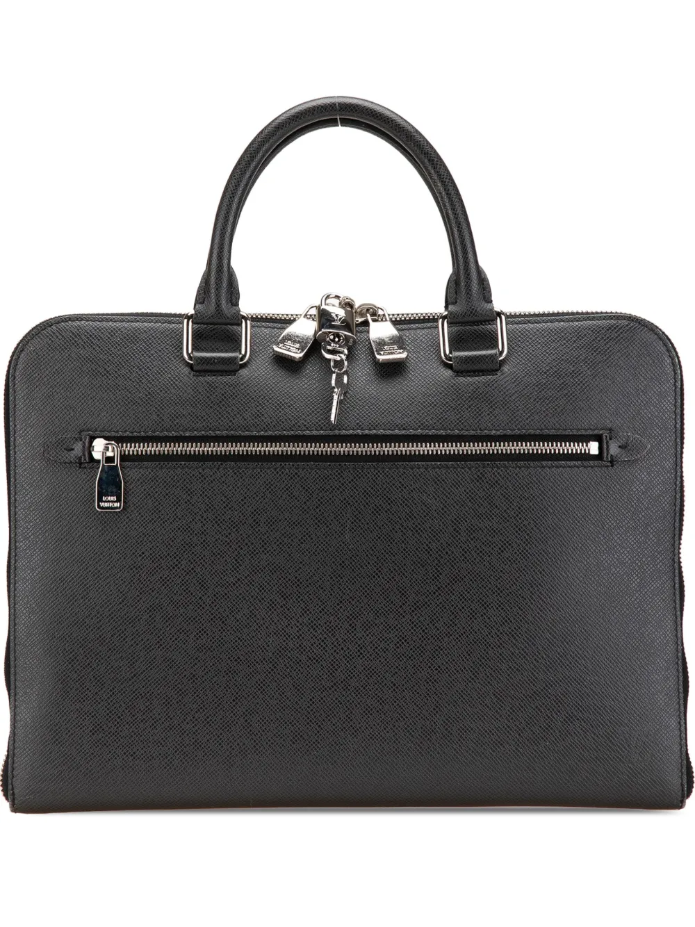 Louis Vuitton Pre-Owned 2016 Taiga Porte Documents Slim business bag | noir | Image 1