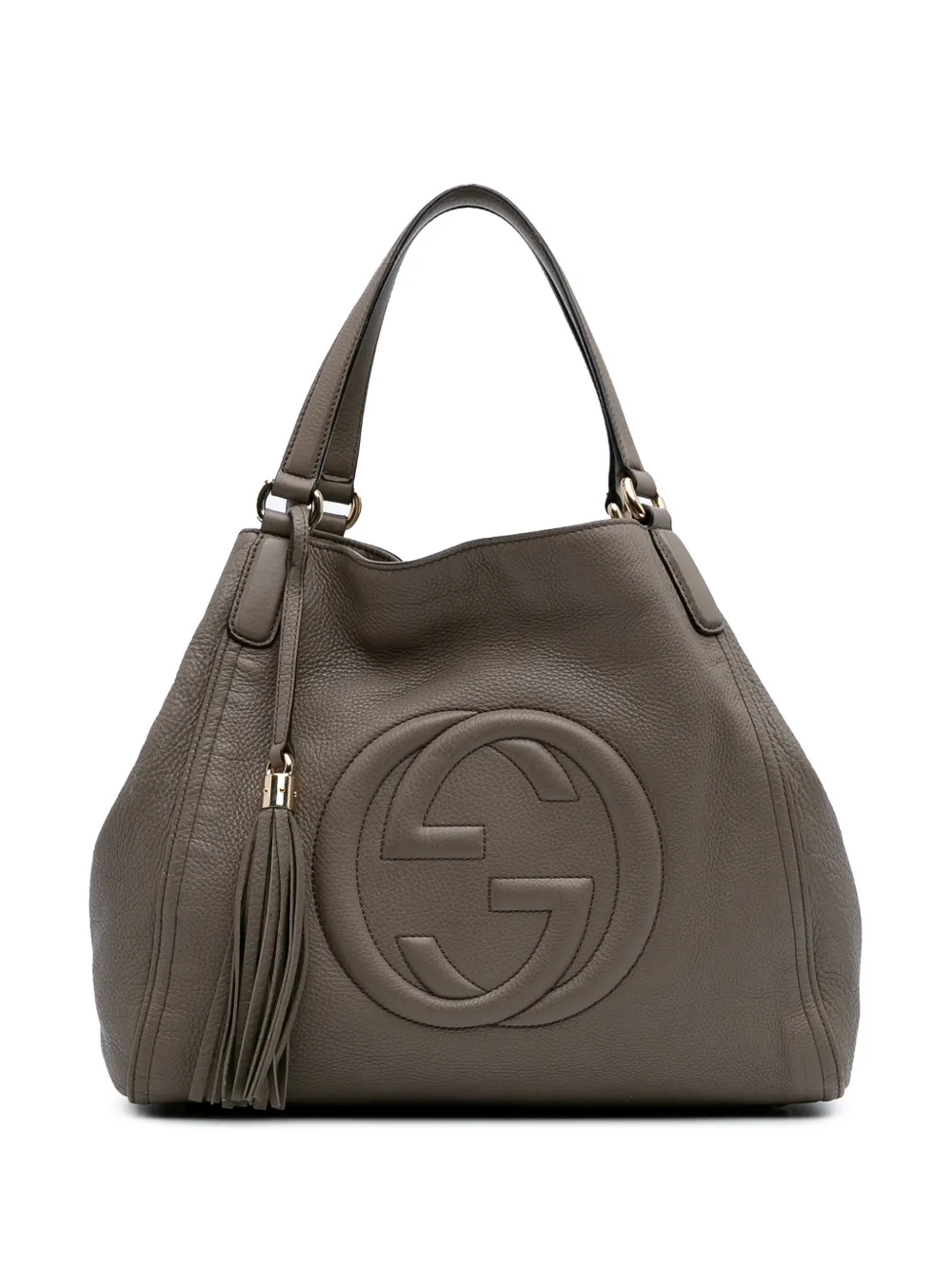 Gucci Pre-Owned 2016-2024 Medium Leather Soho Cellarius tote bag | Brown | Image 1