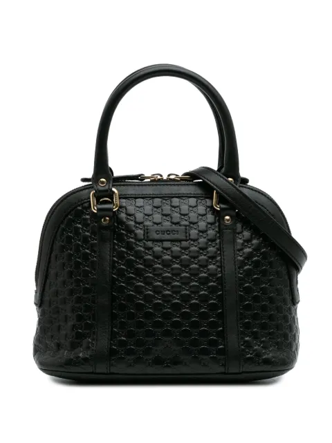 Gucci Pre-Owned 2016-2024 Mini Microguccissima Dome satchel