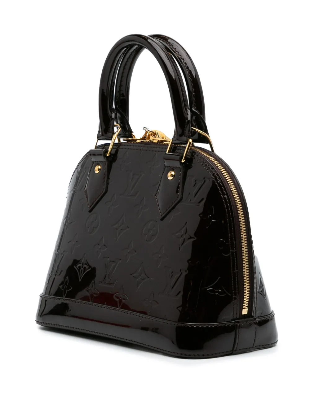 Louis Vuitton Pre-Owned 2018 モノグラム ヴェルニ アルマ BB