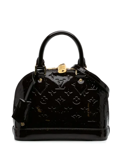 Louis Vuitton Pre-Owned 2018 Monogram Vernis Alma BB satchel