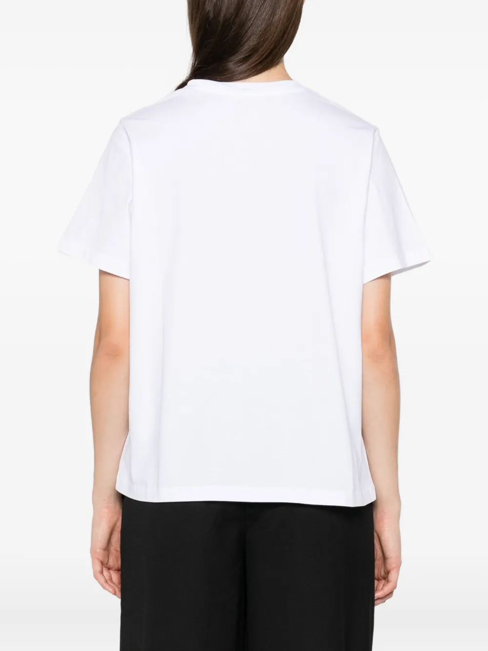 Kenzo Boke Flower 2.0. T-shirt met borduurwerk Wit