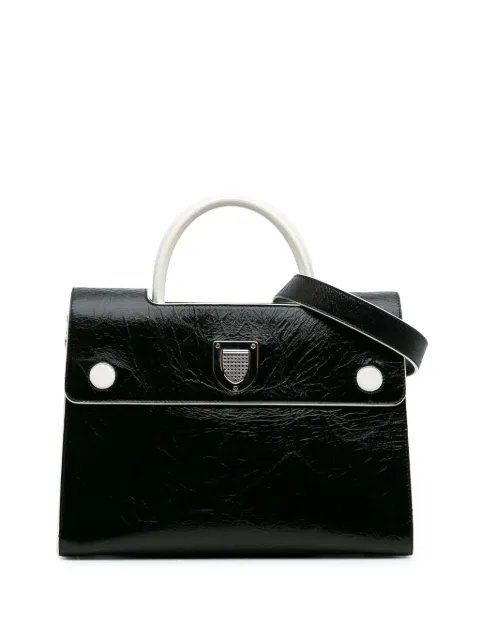 Christian Dior Pre-Owned 2016 Medium Crinkled Calfskin Diorever satchel