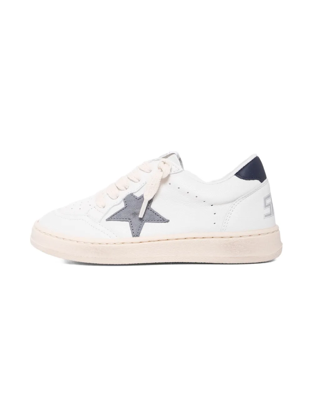 Golden Goose Kids Ball Star low-top sneakers Beige