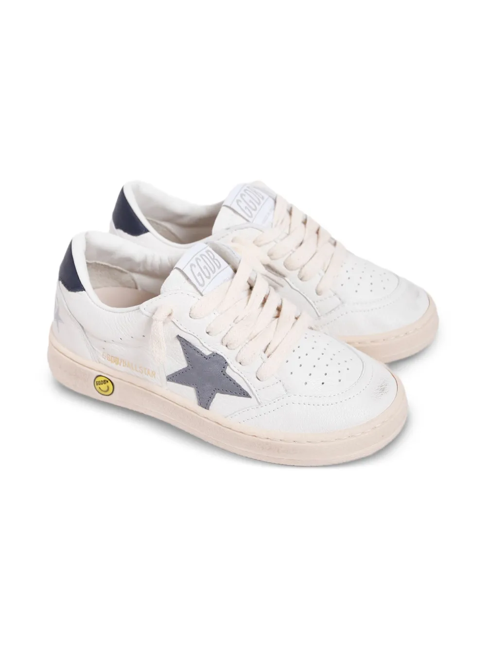Golden Goose Kids Ball Star low-top sneakers Beige