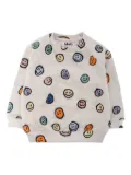 Molo smiley-face sweatshirt - Neutrals