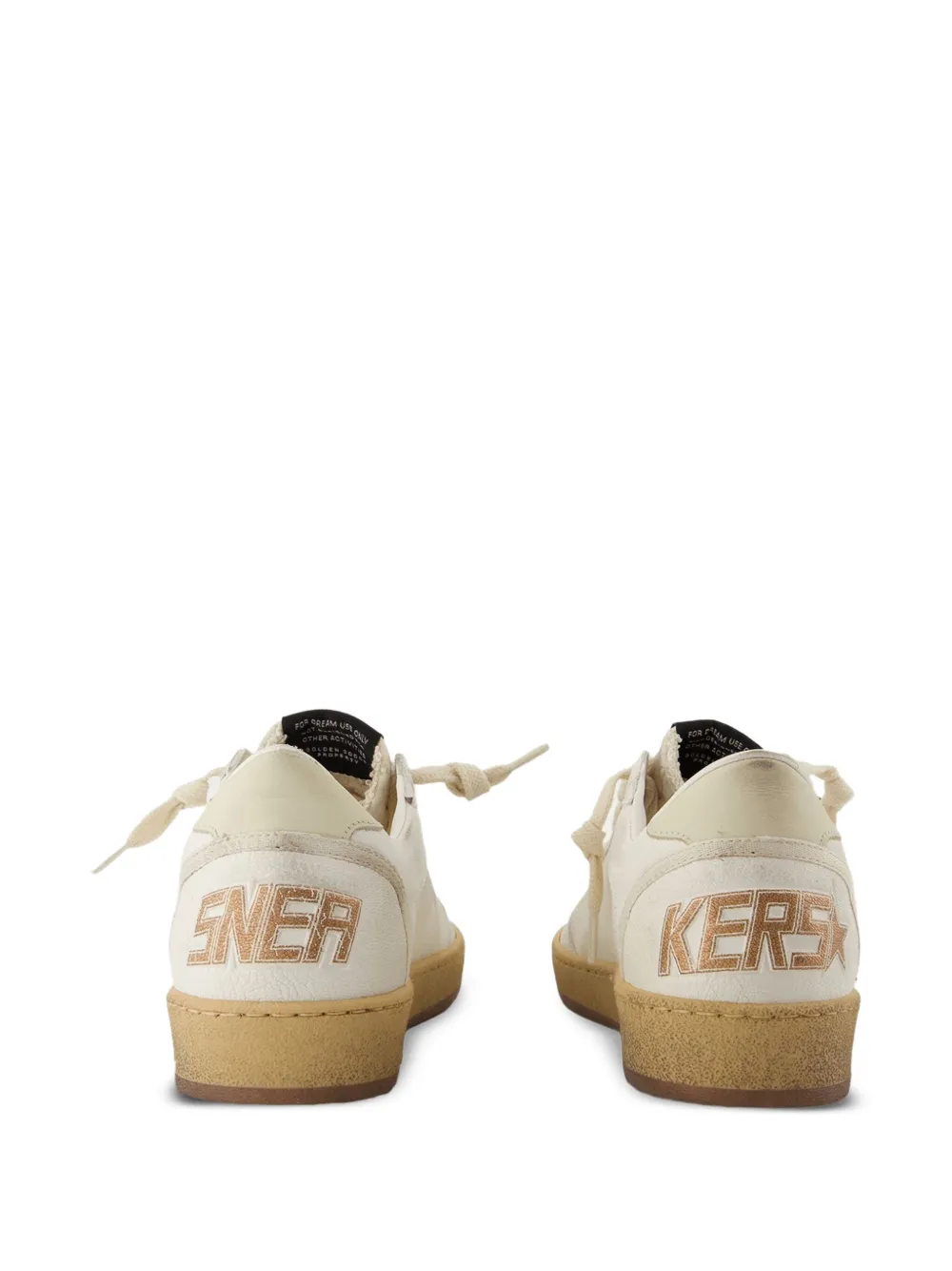 Golden Goose star-patch sneakers White