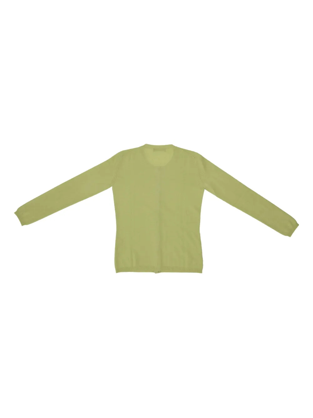 La Rose Button-front Cashmere Cardigan In Green