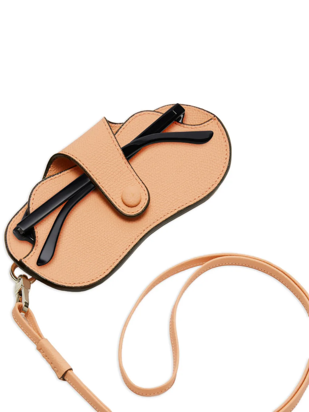 Valextra leather-trimmed glasses case | Sunglasses | Image 2