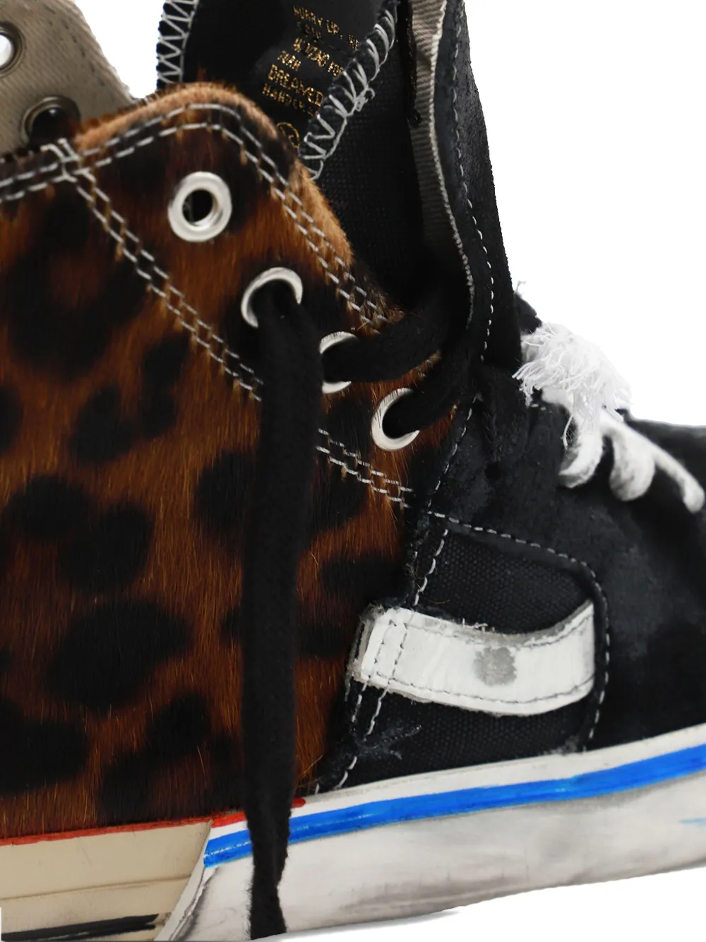 PAUL EASTERLIN Caly Star high-top sneakers Brown