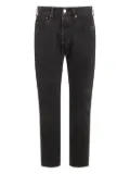 Levi's logo-patch jeans - Black