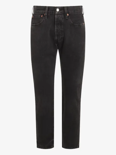 Levi's logo-patch jeans