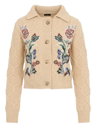 ETRO フローラル カーディガン | ニュートラル | FARFETCH JP