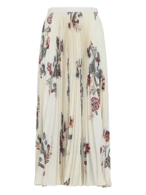 ETRO フローラル シルクスカート | イエロー | FARFETCH JP