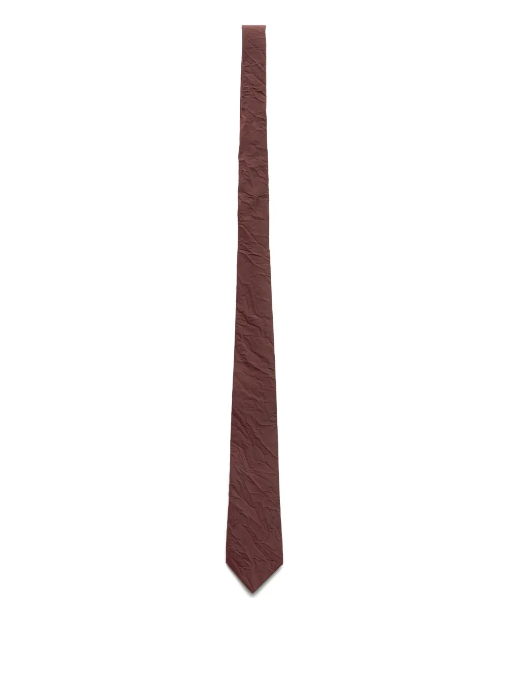 OUR LEGACY crinkle tie | marron | Image 1