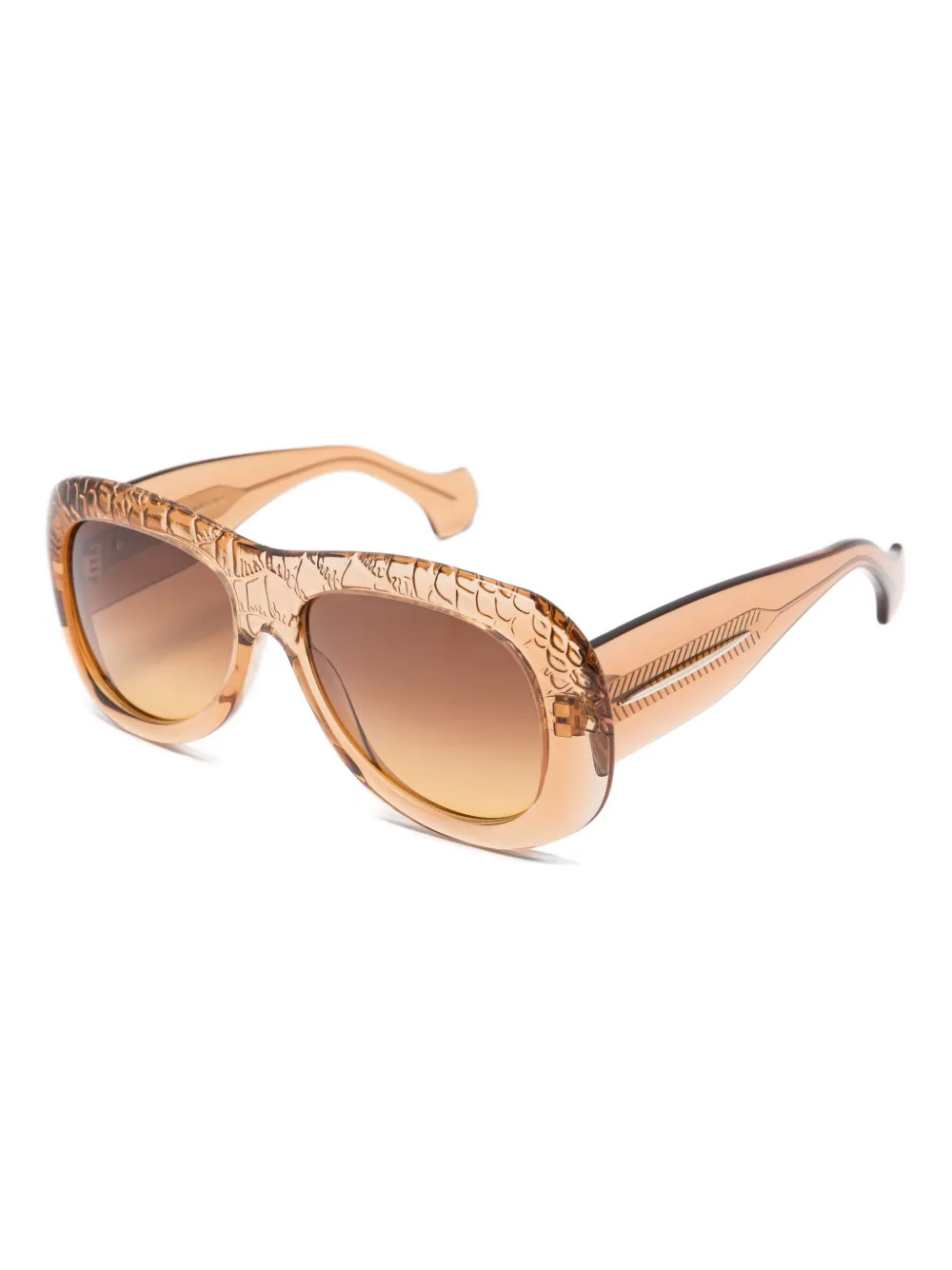 Aquazzura Bella 43 zonnebril Bruin