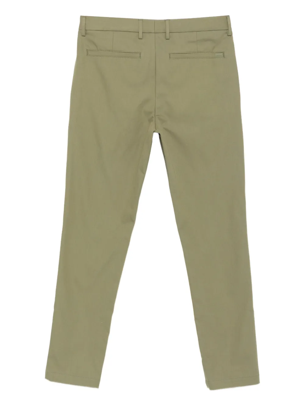 BOSS zip-pocket skinny trousers Groen