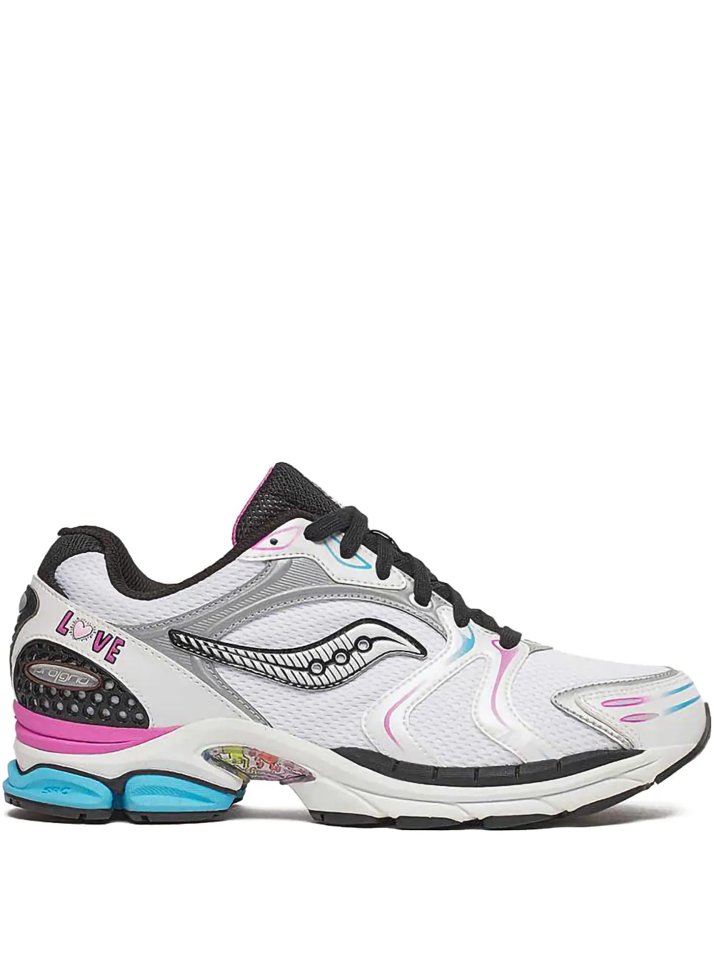 Saucony x Keith Haring ProGrid Triumph 4 sneakers Wit