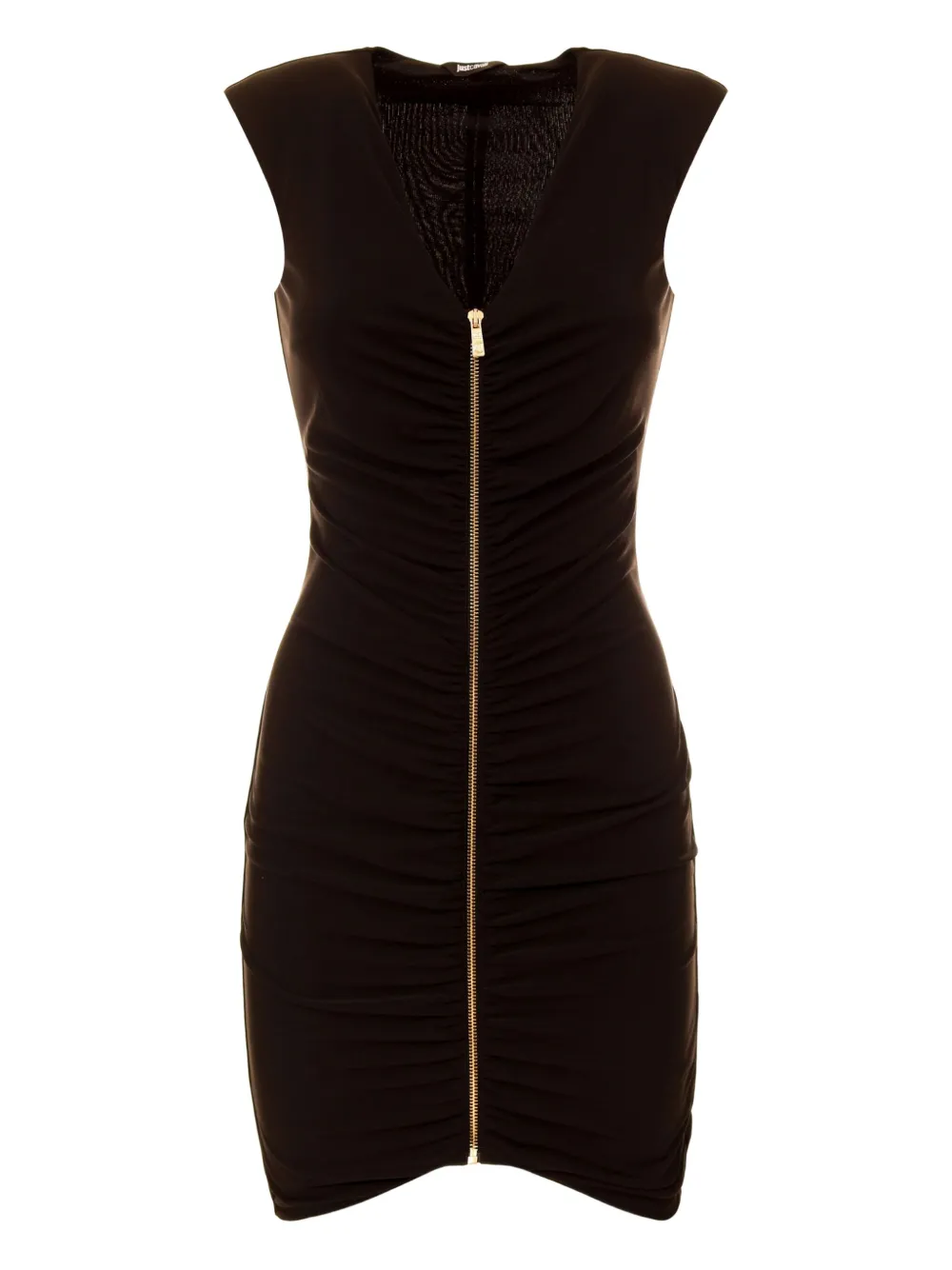 Just Cavalli Zip-front Ruched Dress