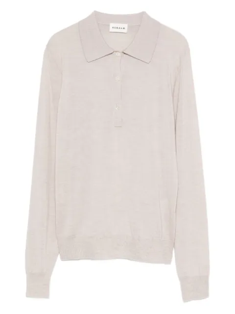 P.A.R.O.S.H. playera tipo polo manga larga