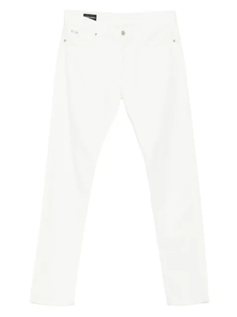 Emporio Armani logo-patch jeans