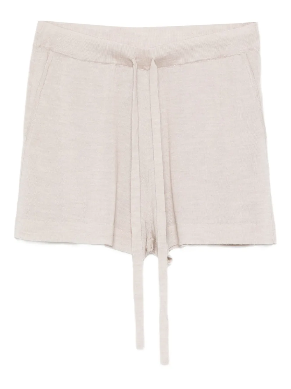 P.A.R.O.S.H. Shorts met trekkoordtaille Beige
