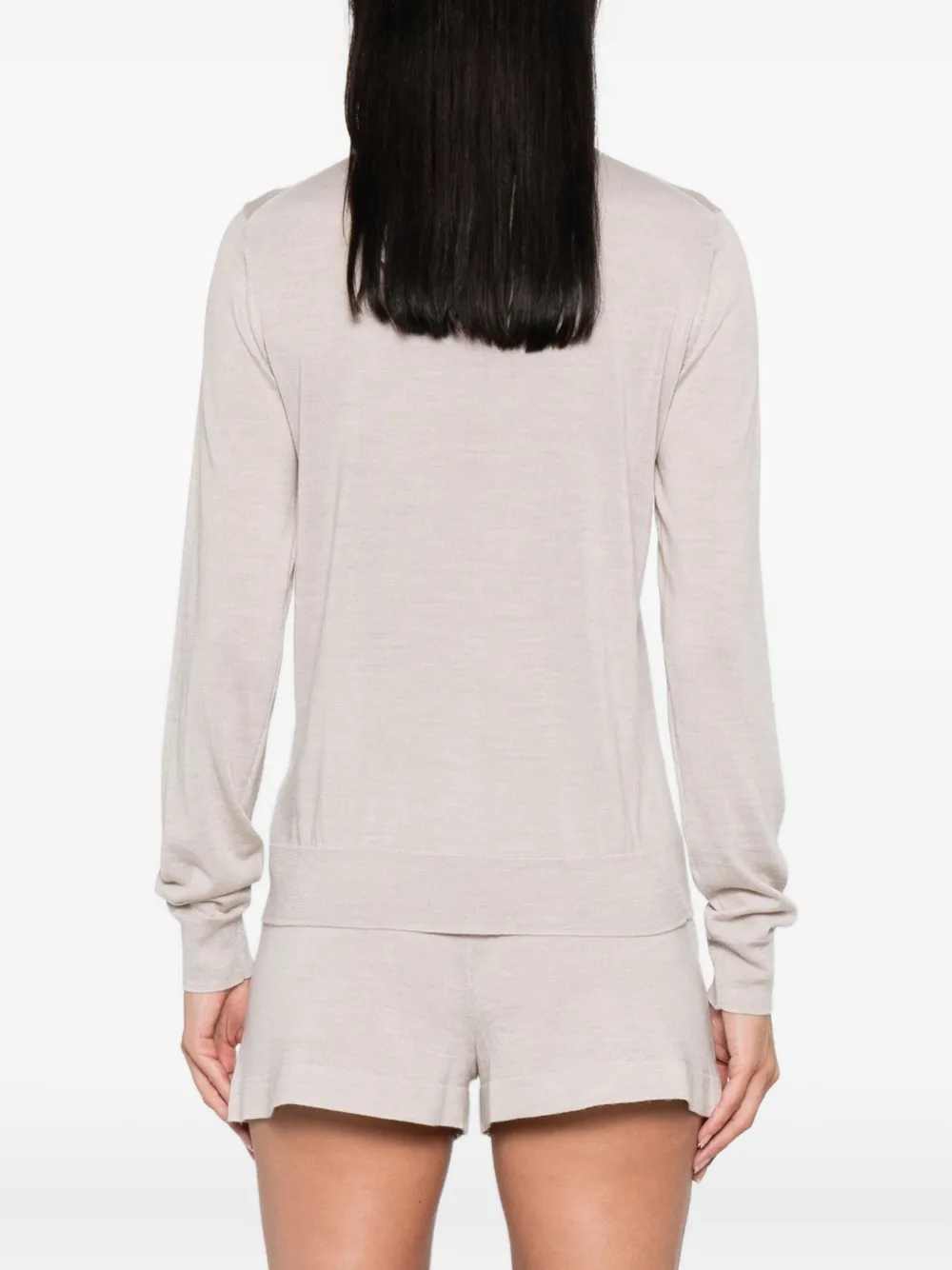 P.A.R.O.S.H. Coltrui met lange mouwen Beige