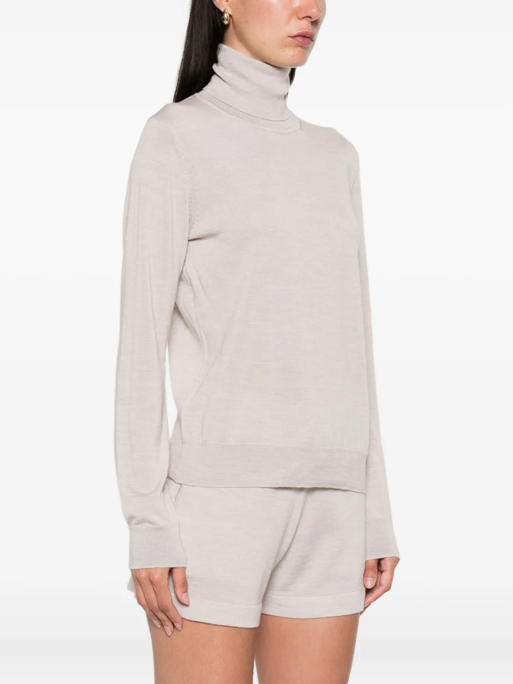 P.A.R.O.S.H. Coltrui met lange mouwen Beige