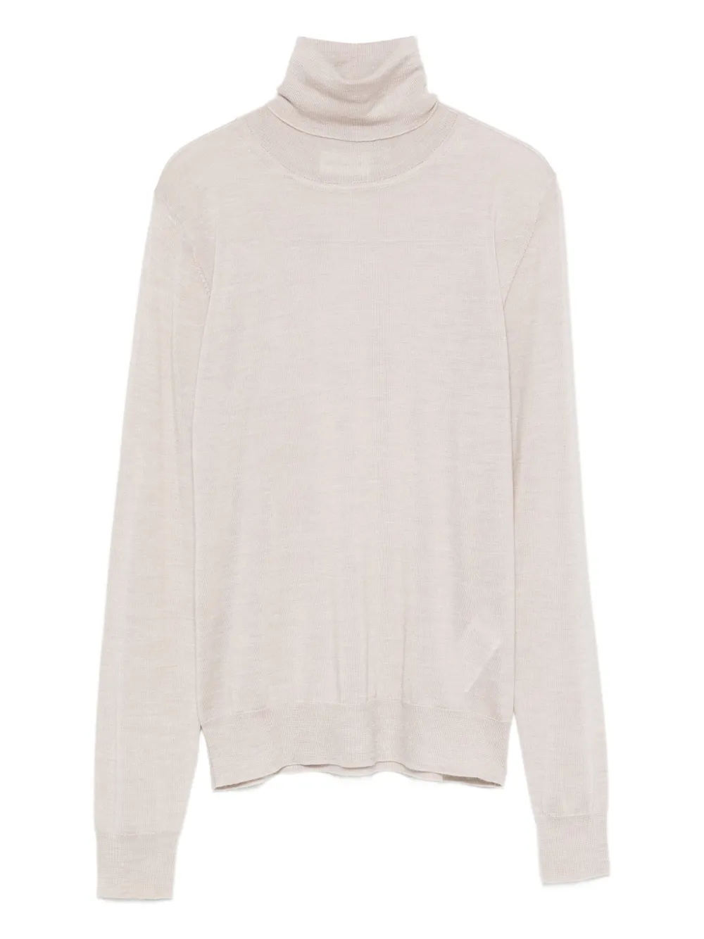 P.A.R.O.S.H. roll-neck long-sleeved sweater Beige