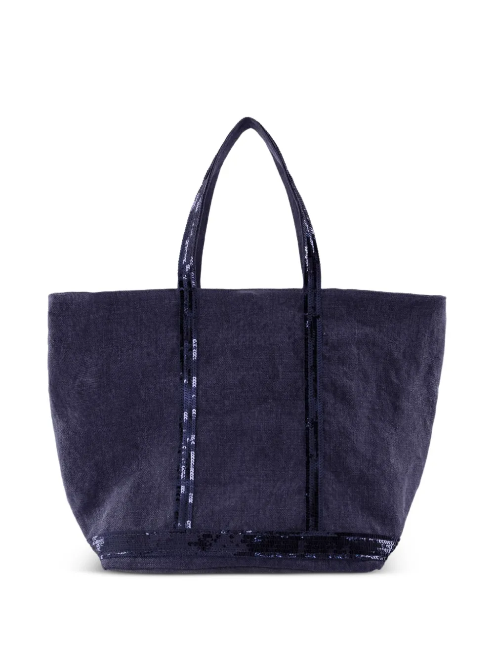 Vanessa Bruno large Cabas sequin-embellished tote bag | Blue | Image 1