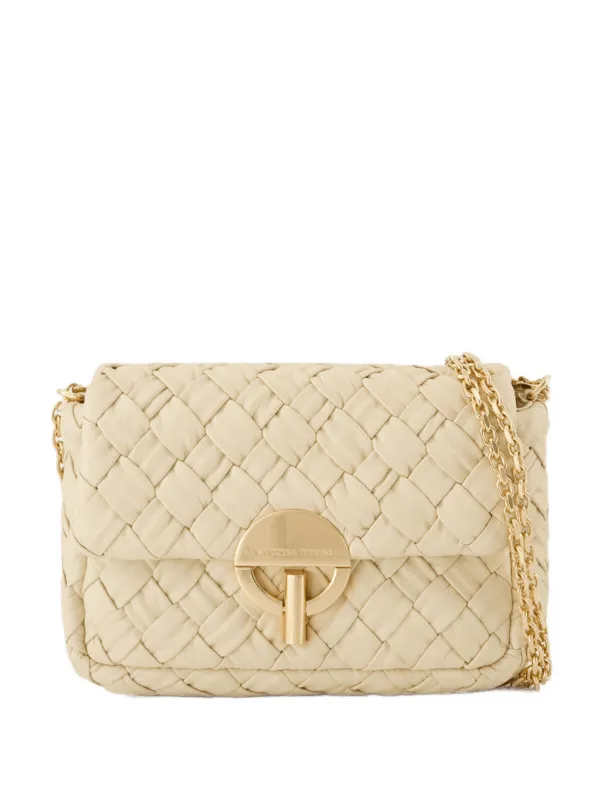 Vanessa Bruno Petit Sac Porté Épaule Moon Tons Neutres FARFETCH FR
